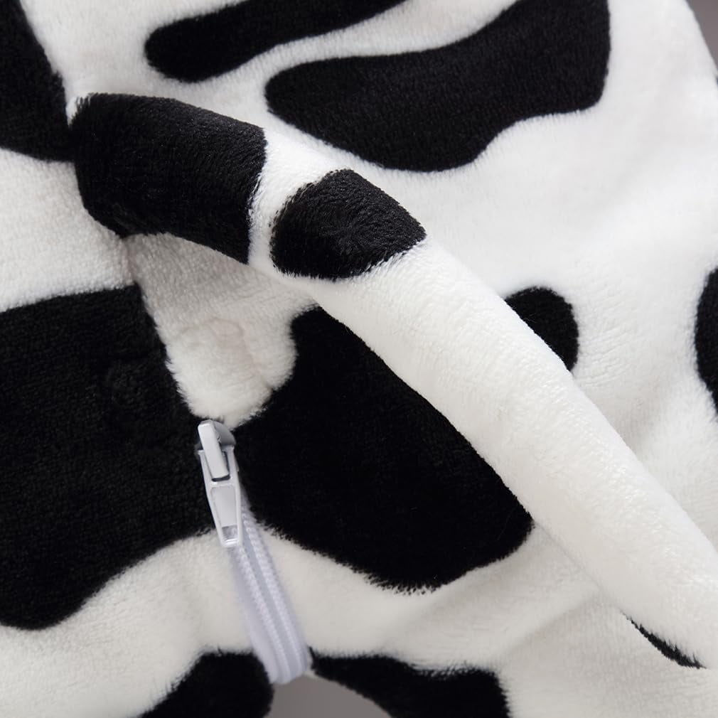 Unisex Baby Animal Onesie Flannel Hooded Romper for Infants Toddlers (0-3 Years) Winter Jumpsuit for Boys and Girls