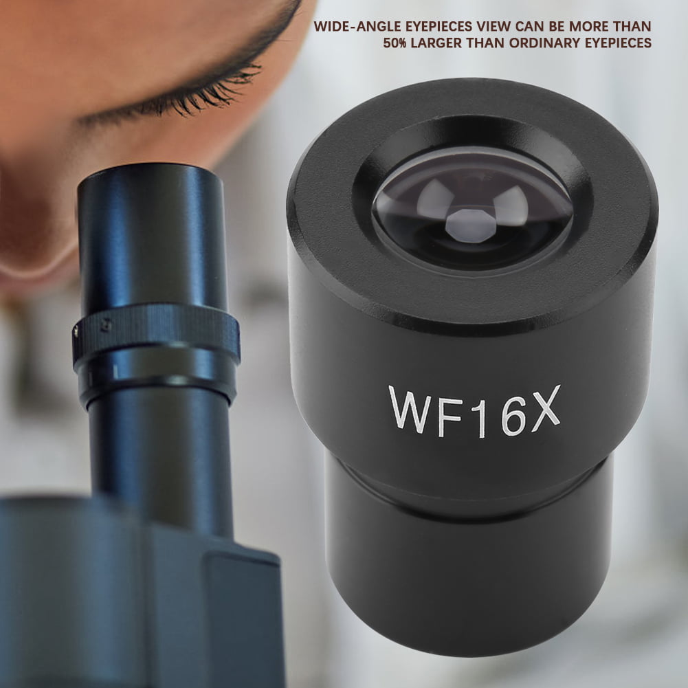 WF16X Eyepiece，Interface Diameter 23.2mm Microscope Eyepiece Wide-Angle Eyepiece，WF16X Magnification Microscope Wide-Angle Eyepiece