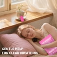 thumbnail image 5 of Mouth Tape for Sleeping - 60 Strips (1 Month Supply), Gentle Adhesion Pink Strips, Snoring Relief & Nasal Breathing Aid for Yoga/Gym, 5 of 6