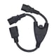 thumbnail image 5 of Servidor UPS C14 A 2 C13 Y Splitter Cable Adaptador 10A 250V 2500W Baoblaze Cable de alimentación, 5 of 8