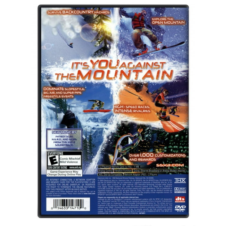 Restored SSX 3 - PlayStation 2 (Refurbished) - Walmart.com
