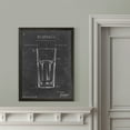 thumbnail image 4 of Barware Blueprint II - Barnwood Framed Canvas - 18 x 24 - Black, 4 of 4