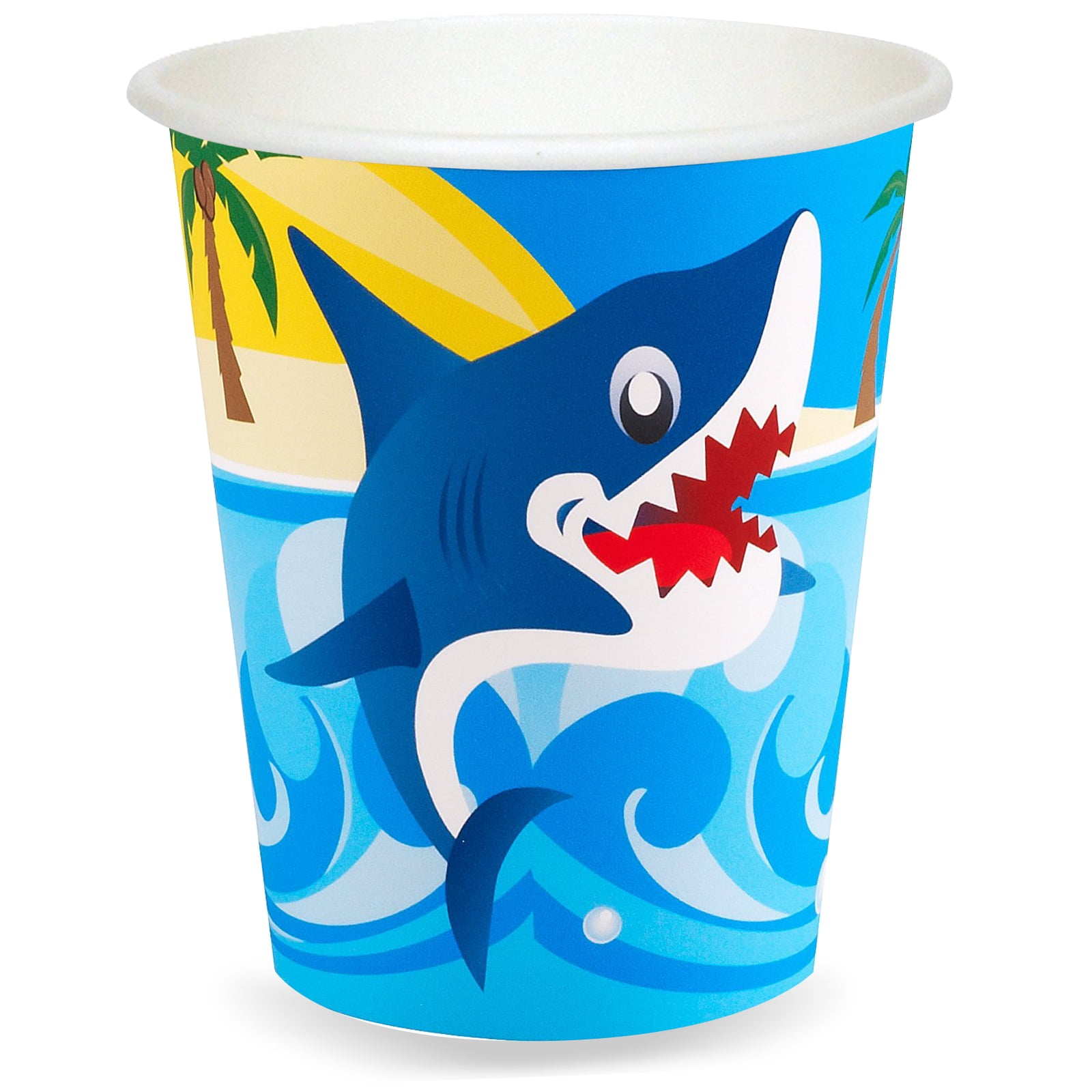24 ct Shark Party Paper Cups
