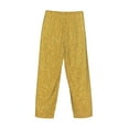 thumbnail image 5 of Xecao Gold Shiny Men's Straight Lounge Pajama Pants: The Ultimate in Comfortable Sleepwear, 5 of 9