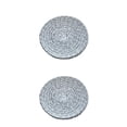 thumbnail image 3 of Injueey Soporte para sartenes Salvamanteles Protector de regalo para el día de la madre Almohadilla caliente Utensilios de cocina Accesorios de Blanco negro Около 24 см 2piezas, 3 of 5