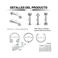 thumbnail image 2 of 142 pzs Kit De Piercing De Acero Y Accesorios Para Orejas Malubero Plateado, 2 of 4