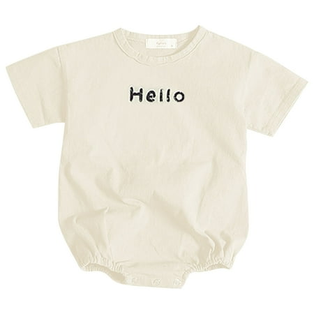 

Baby-Boys Romper Unisex Babies Pajamas Baby Girls And Boys Short Sleeve Born To Crawl Off Roading Cute Bodysuit Baby Romper