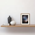 thumbnail image 2 of Hubble Space Telescope Image Observations Infant Stars Small Magellanic Cloud Galaxy Bright Blue Glowing Star Cluster NGC 602 Nebula Dust Pillars Artwork Framed Wall Art Print 9X7 Inch, 2 of 5