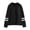 Black, variant on kmaduk Girls Fashion Hoodies Kids Cute Striped Long Sleeve Crop Tops Hooded Sweatshirts 5-14 Years (Purple, 18-24 Months)
