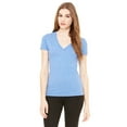 thumbnail image 1 of Bella + Canvas Ladies' Triblend Short-Sleeve Deep V-Neck T-Shirt - 8435, 1 of 4