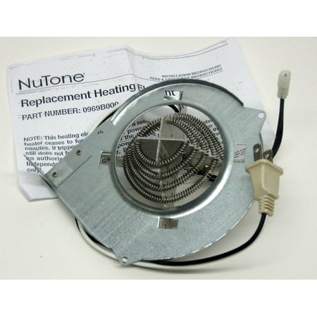 0969b000 genuine nutone broan oem vent bath fan heating element 0969b000 genuine nutone broan oem vent bath fan heating element
