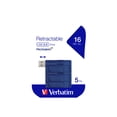 thumbnail image 4 of Verbatim Clé USB 2.0 16 Go - Sans Capuchon & Universellement Compatible - Lot de 5 - Bleu - 99810, 4 of 12