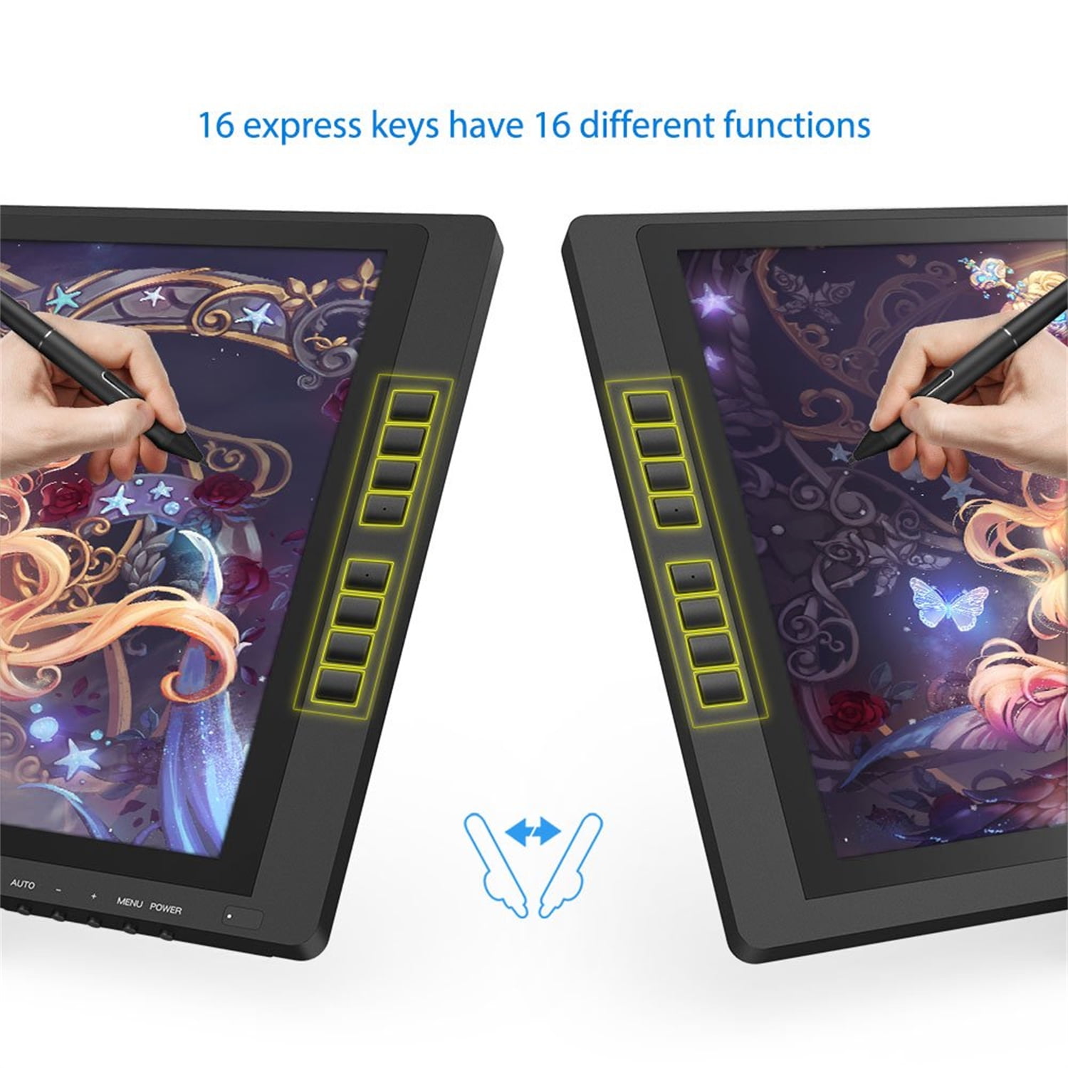 XPPen Artist22E Pro Drawing Pen Display Graphic Monitor IPS