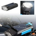 thumbnail image 1 of High Performance Light With Horn Function For Outdoor Cycling Night And Road Conditions Solar Powered And USB Rechargeable For Cycling Enthusiasts Light with Speedometer B Agile 3 Passenger Stroller, 1 of 8