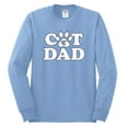 thumbnail image 2 of Wild Bobby, Best Cat Dad Daddy Gift, Pop Culture, Men Long Sleeve Shirt, Light Blue, X-Large, 2 of 3