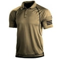 thumbnail image 3 of Independence Day Polo Shirt for Men 2026 Summer Casual Short Sleeve Collared Us Flag Printed T Shirts, 3 of 3