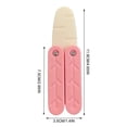 thumbnail image 4 of Cool 3D Printing Carrot Butterfly Small Radish Throwing Training Butterfly Flat Decompression Toy, 4 of 5