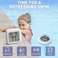 thumbnail image 4 of Wireless Floating Pool Thermometer Waterproof Swimming Pool Tub Temperature Monitor LCD Display ,Higher Accuracy, 4 of 6