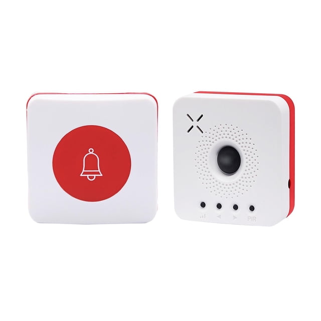 Buscapersonas inalámbrico para cdores de de enfermera Botón de de para buscapersonas para cdores Timbres con Baoblaze Timbres de buscapersonas inalámbricos