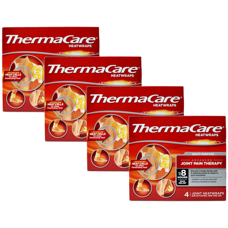 ThermaCare Heatwraps 8 Hour Advanced Join Pain Therapy 4 Each Pack of 4