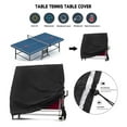 thumbnail image 4 of Ourlova Housse de Table de Pings Pong Housse de Rangement Protection Housse de Mobilier de Table de Ping-Pong Intérieur Extérieur Housse de Table de Ping-Pong 165x70x185cm, 4 of 9