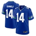 thumbnail image 2 of Seattle Seahawks Sam Darnold #14 Men's Royal Throwback 2025 NFL Game T-shirts, 2 of 2