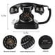 thumbnail image 4 of Retro Landline Telephone,Old Fashioned Vintage Landline Phones with Classic Metal Bell Retro Telepho, 4 of 5