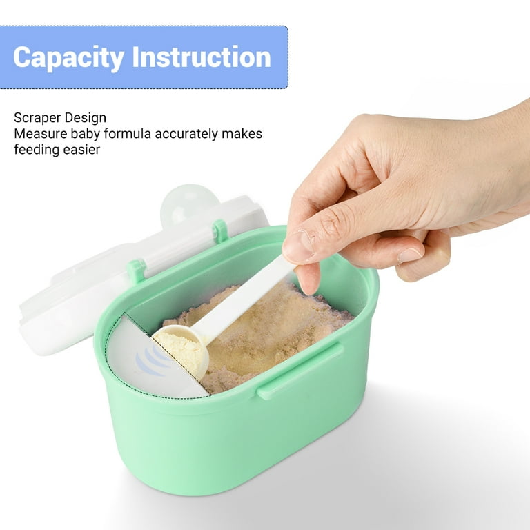 Portable Baby Food Storage Box Cartoon Infant Milk Powder Box Essential  Cereal Toddler Snack Container Baby Food Accessories