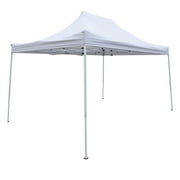 EURO SAKURA 10x15 ft Pop up Canopy Carport,Folding Heavy Duty Height Adjustable Shelter Canopy Shade Canopy, White