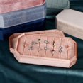 thumbnail image 2 of Rings Display Holder with Lid Rings Display Necklace Bracelet Container Velvet for Multiple Rings option 3, 2 of 9