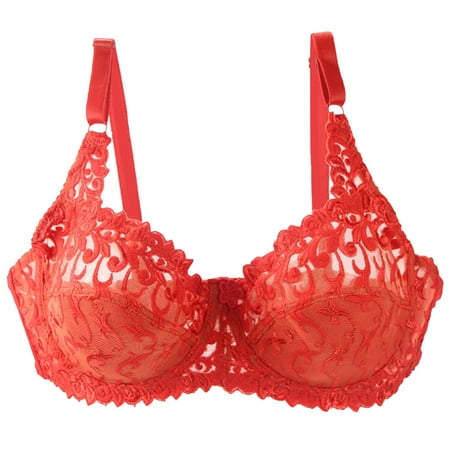

Bras for Women Women Lace Bra Thorn Plus Size Underwear Bra Push up Bras for Women