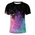 thumbnail image 4 of Men'S Stage Performance T Shirt Men'S 3D Printed Sequin Pullover Short Sleeve T Shirt, 4 of 4