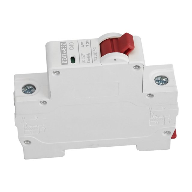 MCB, disyuntor 1P, protector de disyuntor de CC, disyuntor doméstico, rendimiento finamente ajustado
