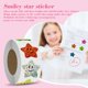 thumbnail image 3 of Pegatinas XITDW Smiley Face Star, 700 unidades, 2,54 cm, 8 colores, 3 of 8
