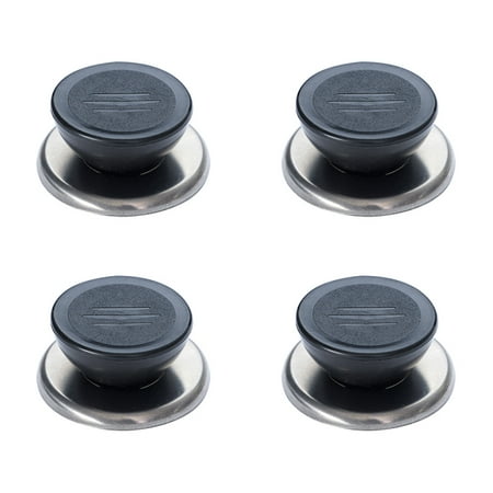 

4 Pcs Kitchen Pot Knob Stainless Steel Replacement Cookware Pot Lid Handle Holding Knob Accessories