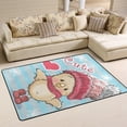 thumbnail image 2 of SKYSONIC Lightweight Carpet Mats Area Soft Rugs Floor Mat Rug Decoration for Kids Room Living Room Bedroom 72 x 48 inches Cute Chick, 2 of 6