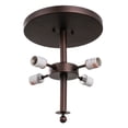 thumbnail image 2 of Meyda Tiffany 148378 Canoe At Lake 4 Light 27" Wide Semi-Flush Drum Ceiling Fixture -, 2 of 7