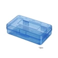 thumbnail image 2 of 2-Pack 8" Pencil Box Plastic Transparent Large Capacity Case with Drop-Resistant for Art Supplies, 2 of 6