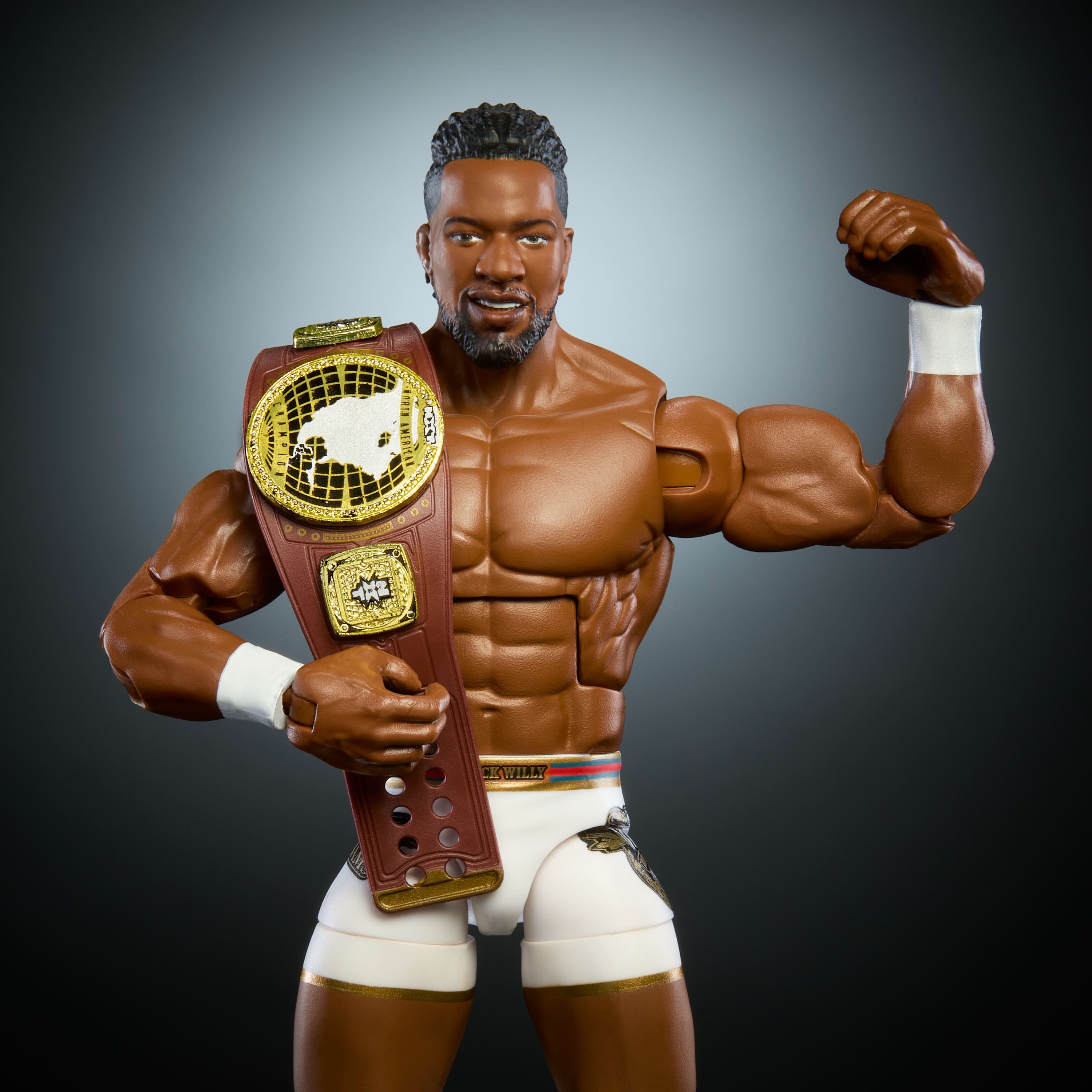 WWE Elite Trick Williams Action Figure, Series #113 6-inch Collectible Superstar with Articulation & Accessories