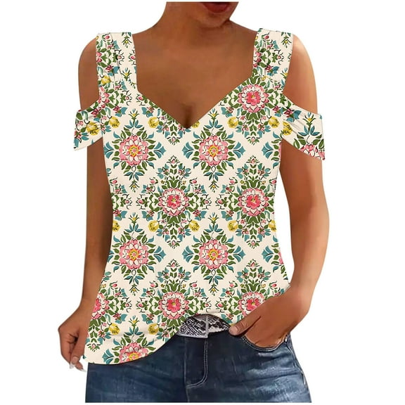 Cilsoka My Orders Placed T Shirts for Women Trendy Womens Tank Tops Summer Womens Crop Tops Sexy Blouses for Women Dressy Casual