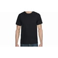 thumbnail image 4 of Pack de 6 camisetas negras de manga corta 100% algodón para hombre, 4 of 4