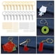 thumbnail image 4 of Anillos Colgantes De Letras ANGGREK 220 Piezas de Anillos de Llavero Divididos Para Llaveros de Coche, 4 of 8