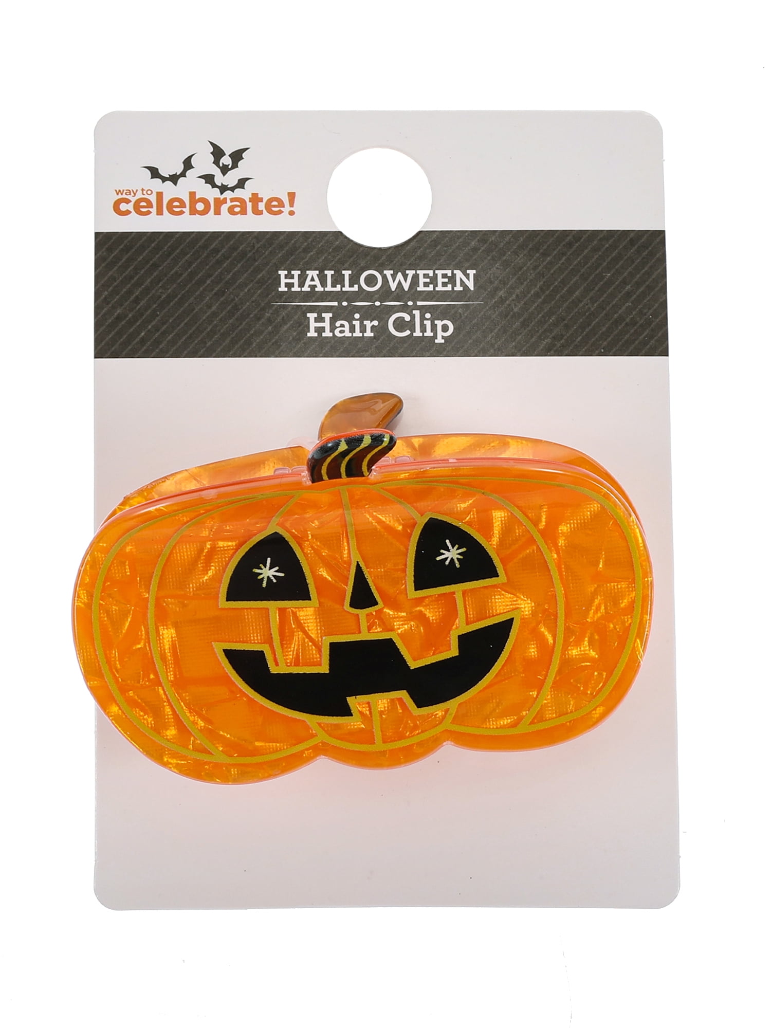 Way to Celebrate Halloween Essential 5-Piece Jack-O-Lantern Jewelry and Accessory Bundle