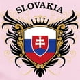 thumbnail image 2 of CafePress - Slovakia Infant Bodysuit - Baby Light Bodysuit, Size Newborn - 24 Months, 2 of 4