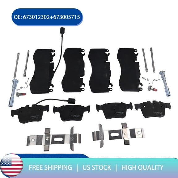 Front & Rear Brake Pads Fits For Maserati Levante 2017-2020 Front & Rear Brake Block