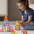 thumbnail image 2 of Children's Stacking Blocks Balance Parent-child Interaction Early Education Puzzle Stacking High Desktop Game Toys 27PCS, 2 of 4