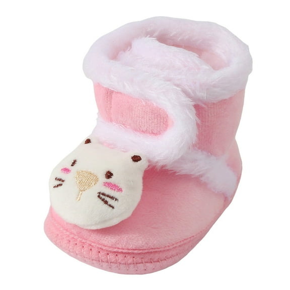 eileial Baby Booties Slippers First Walking Shoes for Baby Girls Toddler Boys Girls Shoes Breathable Lightweight Walking Shoes,Pink 0-6 Months