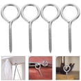 thumbnail image 1 of OULII 10Pcs Stainless Steel Eye Bolt For Hanging In Home And Workplace, 1 of 7