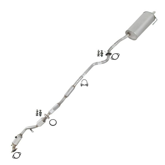 Stainless Steel Exhaust System Kit Fits 2000-2004 Subaru Outback and 2000-2004 Subaru Legacy 2.5L