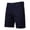 Navy, variant on Men's Navy Chino Shorts, Wrinkle Resistant Flat Front Button Fly Casual Business Summer Golf Shorts Sizes 28-36